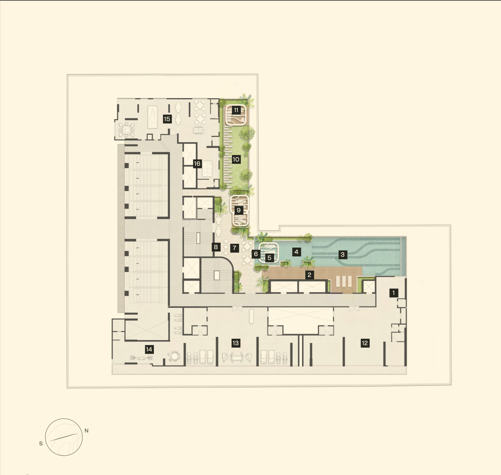 Podium Floor Plan